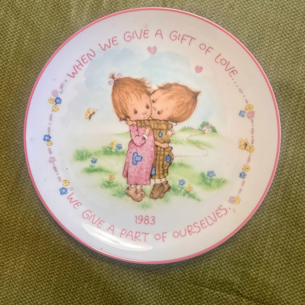 1983 Hallmark Betsey Clark Limited Edition Porcelain Plate